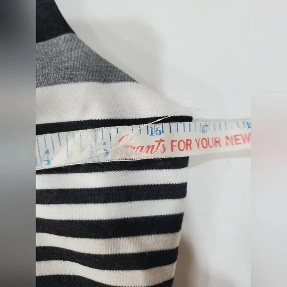 New Calvin Klein‎ Striped Ponte Sheath Dress sz 2 - Picture 7 of 8